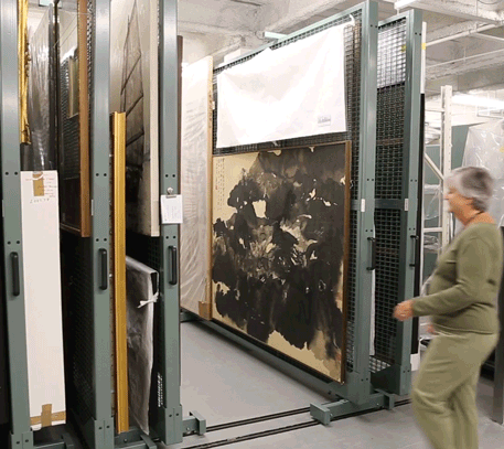 Artwork Storage Solutions  Art Storage Racks Framed Collection